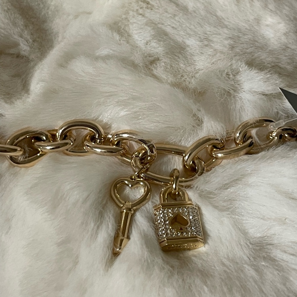 kate spade lock and key chain belt